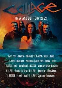 Collage: Over and Out Tour 2023